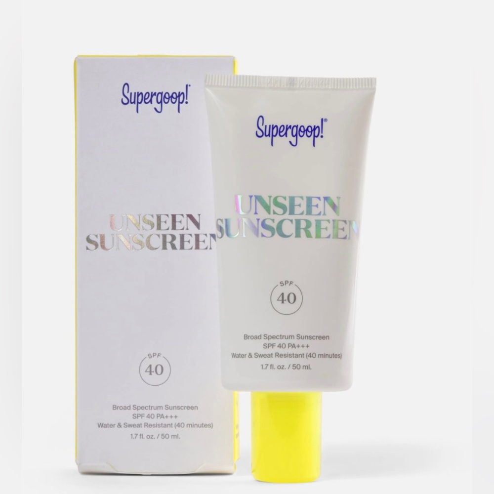Supergoop! Unseen Sunscreen, SPF 40, 1.7 fl oz.